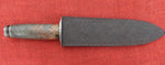 Craig Steketee Custom Stek Knife 13" Dagger Handmade Damascus Exotic Wood Handle RARE