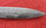 Craig Steketee Custom Stek Knife 13" Dagger Handmade Damascus Exotic Wood Handle RARE