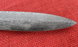 Craig Steketee Custom Stek Knife 13" Dagger Handmade Damascus Exotic Wood Handle RARE