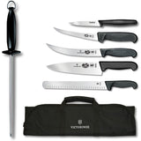 Victorinox Knife 5.1003.71-x4 Competition BBQ Set 7 Pc Fibrox Swiss Army Forschner