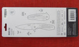 SOG Knife 14-41-08-42 Aegis FLK Black Flipper Frame Lock Assisted Kick Open