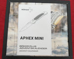 Boker Plus 01BO903 Advent Calendar 2024 Aphex Mini Knife Kit Lucas Burnley You Assemble NEW