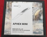 Boker Plus 01BO903 Advent Calendar 2024 Aphex Mini Knife Kit Lucas Burnley You Assemble NEW