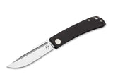 Boker Plus 01BO178 Celos 440C Drop Point  Black G10 Slipjoint Knife