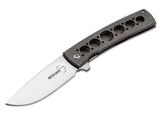 Boker Plus 01BO740 FR Titan Brad Zinker Knife Titanium Handle VG10 Blade Frame Lock