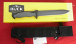 Buck 0651GYS 651 Nighthawk Hunter Tactical Fixed Blade Knife 420HC USA Discontinued for 2019 Lot#BU-108