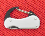 Buck 0268 268 Hitchhiker GK Knife Nail File Carabiner Stainless Made in Japan Lot#BU-16