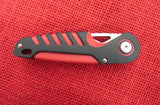Buck 0281-RD 281 NXT Liner Lock Red Plain Edge Pocket Knife USA Made UNUSED in Box Lot#BU-239