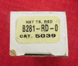 Buck 0281-RD 281 NXT Liner Lock Red Plain Edge Pocket Knife USA Made UNUSED in Box Lot#BU-239