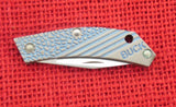 Buck 0565 565 Tiny Titanium USA Made 1990 UNUSED in Box w/ Papers Lot#BU-264