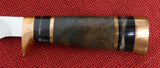 Buck 0907WASLE 907 Expert Hunter 2020 Legacy Limited Edition Knife Walnut Buffalo Horn w/ Copper D2 Lot#BU-359