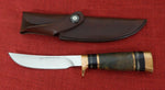 Buck 0907WASLE 907 Expert Hunter 2020 Legacy Limited Edition Knife Walnut Buffalo Horn w/ Copper D2 Lot#BU-359