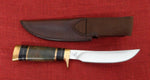 Buck 0907WASLE 907 Expert Hunter 2020 Legacy Limited Edition Knife Walnut Buffalo Horn w/ Copper D2 Lot#BU-359