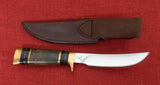 Buck 0907WASLE 907 Expert Hunter 2020 Legacy Limited Edition Knife Walnut Buffalo Horn w/ Copper D2 Lot#BU-359