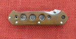 Buck 0886-WD 886 TacLite Mini Tact Lite 2003 Pocket Knife Wood Handle 420HC USA Lot#BU-360