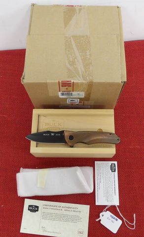 Buck 0842CPSLE 842 Sprint Copper Flipper Knife S35VN Limited Edition Legacy Collection 2020 Lot#BU-361