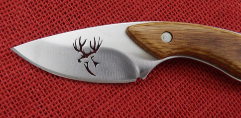 Buck 0196 196 Mini Alpha Hunter Deer Profile Cutout Limited Edition Knife USA Lot#BU-375