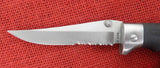 Buck 0460BKX 460 Gamut Utility Knife Serrated 420J2 w/ Sheath UNUSED Lot#BU-379
