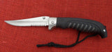 Buck 0460BKX 460 Gamut Utility Knife Serrated 420J2 no Sheath UNUSED Lot#BU-380