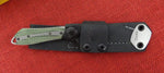 Buck 0017GRS 017 Thorn Fixed Blade Knife Green/Black G10 Bead Blasted 420HC USA 2015 Lot#BU-394