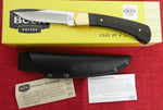 Buck 0101BRS 101 Fixed 110 Hunter Knife  420HC Leather Sheath USA Made 2021 Dymondwood Handle Lot#101-11
