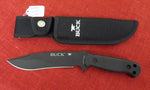 Buck 0620BKS 620 Reaper Tactical Fixed Blade Knife Black Handle USA 2016 MINT Lot#BU-347