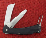 Buck 0812 812 GuildMaster 2 Blade Electrician Knife 1988 USA UNUSED Lot#BU-376