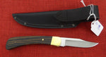 Buck 0101BRS 101 Fixed 110 Hunter Knife 420HC Leather Sheath USA Made 2017 Dymondwood Handle Lot#BU-383