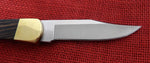 Buck 0101BRS 101 Fixed 110 Hunter Knife 420HC Leather Sheath USA Made 2017 Dymondwood Handle Lot#BU-383