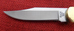 Buck 0101BRS 101 Fixed 110 Hunter Knife 420HC Leather Sheath USA Made 2017 Dymondwood Handle Lot#BU-383