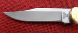 Buck 0101BRS 101 Fixed 110 Hunter Knife 420HC Leather Sheath USA Made 2017 Dymondwood Handle Lot#BU-383