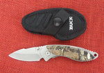 Buck 0270CMS22 270 Alpha Dorado Knife Camo Handle 420HC USA 2014 Lot#BU-406