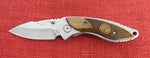 Buck 0270WASBC 270 Alpha Dorado Boone & Crockett Knife Heritage Walnut USA 2012 Lot#BU-407
