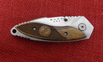 Buck 0270WASBC 270 Alpha Dorado Boone & Crockett Knife Heritage Walnut USA 2012 Lot#BU-407