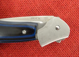 Buck 0337BKS 337 Paradigm Knife Pro S30V Black/Blue G10 Shift Mechanism 2014 USA Lot#BU-444