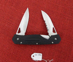 Buck 0275 275-BK Ecco 3.0 Sekiden Knife One Hand Open Locking 2 Blade USA Lot#BU-445