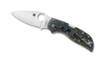 Spyderco C152 Chaparral Pocket Knife Raffir Noble Scales Plain Edge CTS-XHP Blade Lockback