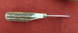 Gerber Knife C325 Custom Stag Hunting Skinner USA 1980's NIB