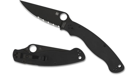 Spyderco C36GPSBK2 Military 2 Knife Black G10 S30V Compression Lock USA