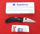 Spyderco C52SBK Calypso Jr Lightweight Knife VG10 Japan Discontinued