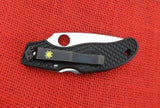 Spyderco C52SBK Calypso Jr Lightweight Knife VG10 Japan Discontinued