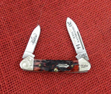 Case 06735 Baby Butterbean Historians Tour 125th Anniv 2014 USA Crimson Bone Engraved 62132 SS