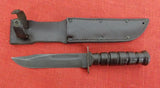 Camillus US MK2 Mark 2 Military Fighting Knife Vintage w/ Sheath