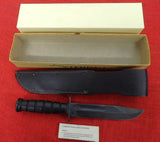 Camillus Knife 5684B Marine Combat Military Fixed Blade 1095 USA MADE