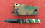 Gerber Camo Guardian Boot Knife Stainless w/ Camp Nylon Sheath VERY NICE