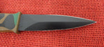 Gerber Camo Guardian Boot Knife Stainless w/ Camp Nylon Sheath VERY NICE