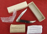 Camillus Classic Cartridge Knife CCC-3 Large Toothpick 7mm Mauser Bone USA NOS
