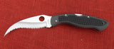 Spyderco Original Civilian Knife G-2 Blade Aluminum/Rubber Handle Lockback
