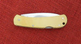 Gerber Knife 6006 Classic LST Yellow Micarta 1980's NIB MK-86