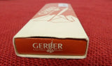 Gerber Knife 6006 Classic LST Yellow Micarta 1980's NIB MK-86